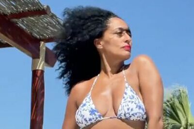 tracee ellis ross 48 just showed off her toned abs while dancing in a bikini on instagram